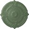 Ekena Millwork Attica Ceiling Medallion (Fits Canopies up to 3 3/4"), 39 1/2"OD x 2 1/2"P, Athenian Green CM39ATAGF - alternate 1